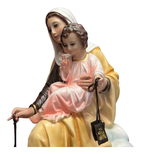 Virgen Nuestra Señora Del Carmen 67cm