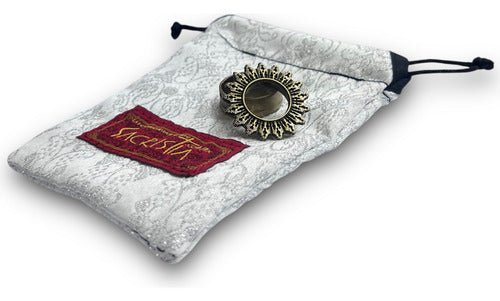 Teca O Relicario Con Rayos (porta Reliquia Santos)