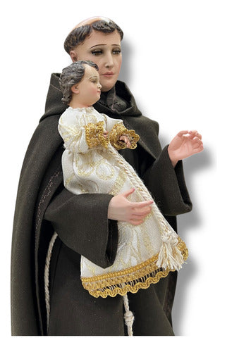 Figura San Antonio De Padua 40cm Para Vestir