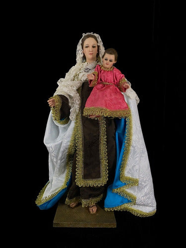 Figura De Nuestra Señora Del Carmen 62cm