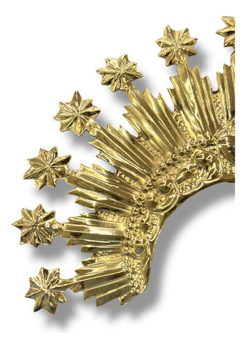 Resplandor De La Virgen Dolores #5.5 Chapa De Oro