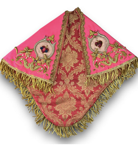 Vestimenta Fina De 30cm Para Virgen Del Rosario Talpa