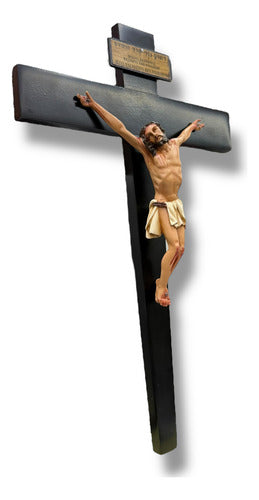 Cristo O Crucifijo Para Colgar 37cm