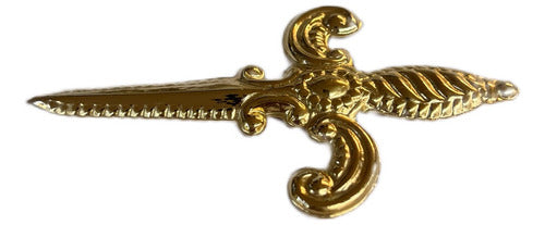 Accesorio Daga Latón Para Virgen De Los Dolores 10cm