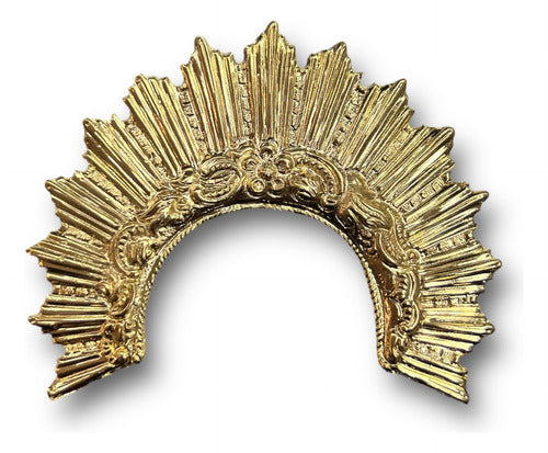 Resplandor De La Virgen Dolores #4 Chapa De Oro