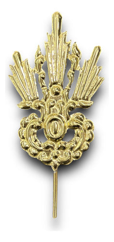 Potencias De Latón 7 Cm Para Esculturas De Cristo