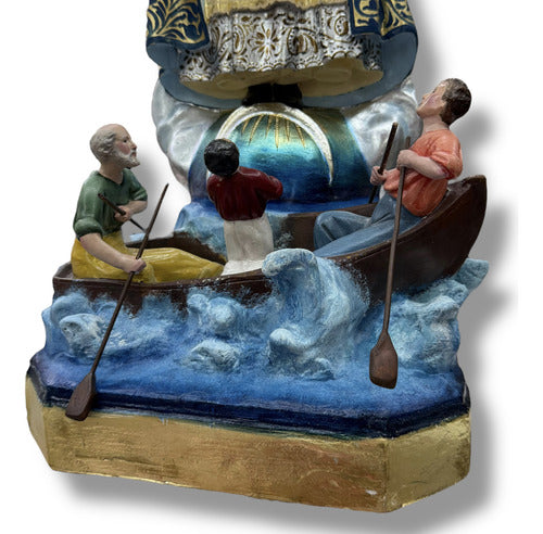 Nuestra Señora De La Caridad Del Cobre Fina Y Accesorio 78cm