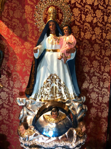 Figura Virgen De La Caridad Del Cobre 130cm