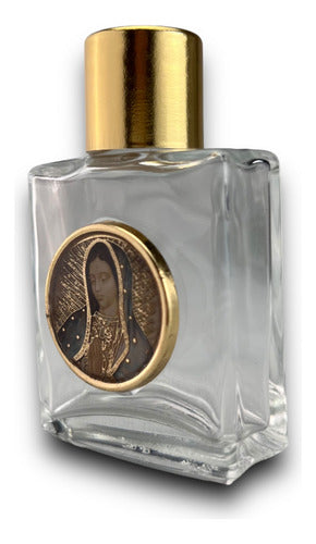 Botella Para Agua Bendita Virgen De Guadalupe 7.5cm