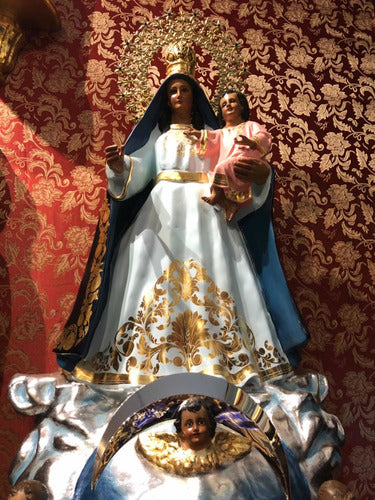 Figura Virgen De La Caridad Del Cobre 130cm