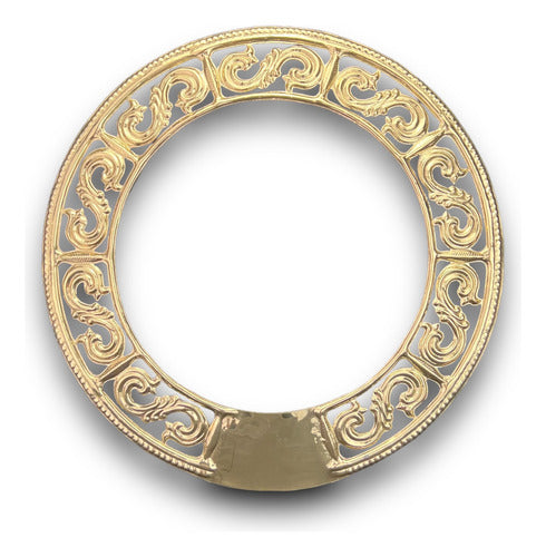 Aureola  40cm De Latón Para Imagen Religiosa