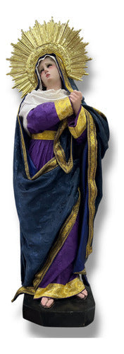 Virgen De Los Dolores Imagen Para Vestir 60cm