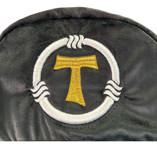 Mochila Sacristía Bordada Franciscana