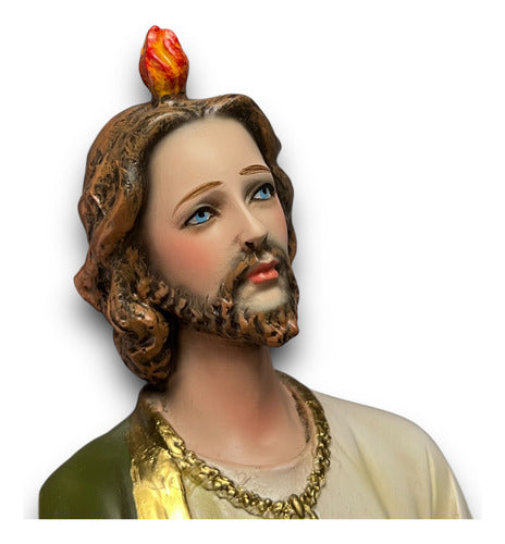 San Judas Tadeo 36cm Filos En Hoja De Oro