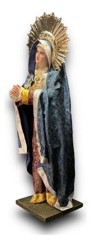 Virgen De Los Dolores Imagen Para Vestir Con Accesorios 68cm