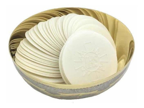 Paquete De 50 Hostias Para Consagrar 9cm Diámetro.