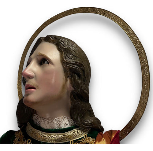 San Juan Evangelista De Vestir, Articulado Y Bruñido 125cm