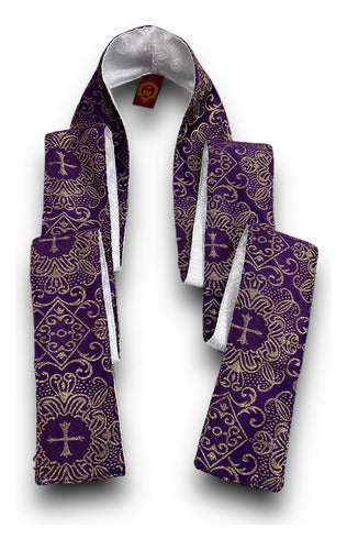 Estola Para Confesar Brocado Liturgico