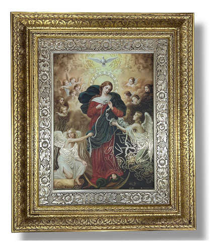 Cuadro Virgen Desatanudos o María Desatanudos 55cmx66cm