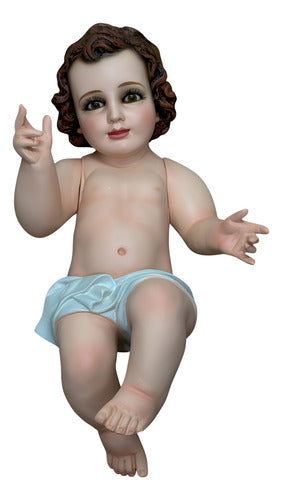 Niño Dios O Niño Jesús  42cm Resina