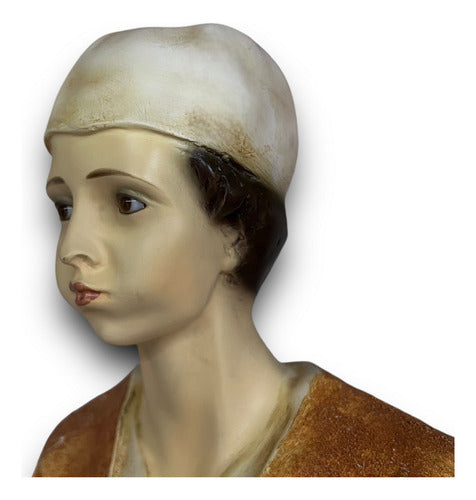 Pastor Flautista Para Nacimiento De 80cm