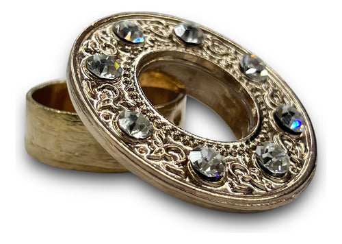 Teca O Relicario Con Cristales (porta Reliquia Santos)