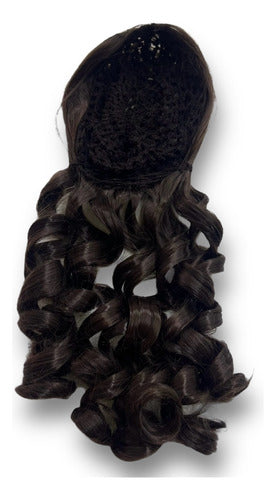 Cabellera Sintética Para Imágenes Religiosas 110cm