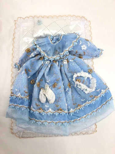 Vestido Para Imagen Religiosa Divina Infantinta 25cm