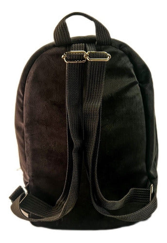 Mochila Mini Sacristía Bordada 3 Corazones