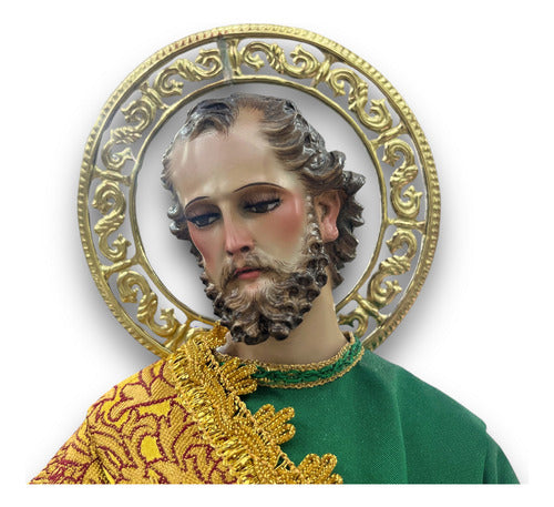 Aureola De 13.5cm En Latón Para Santo Ó Imagenes Religiosas