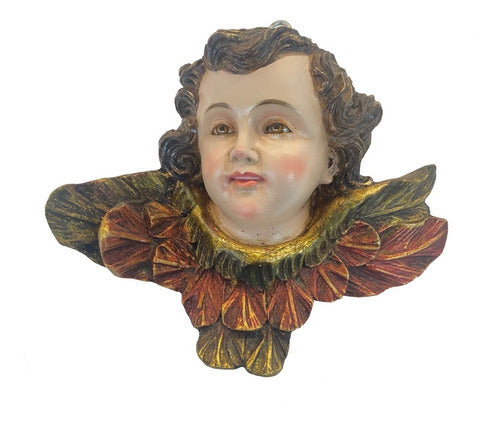 Angelito O Querubín De Madera Cedro Rojo Derecho