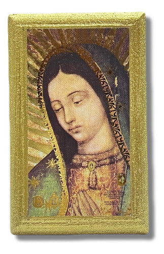 Cuadros De Virgen De Guadalupe Medio Busto 5piezas De 12cm