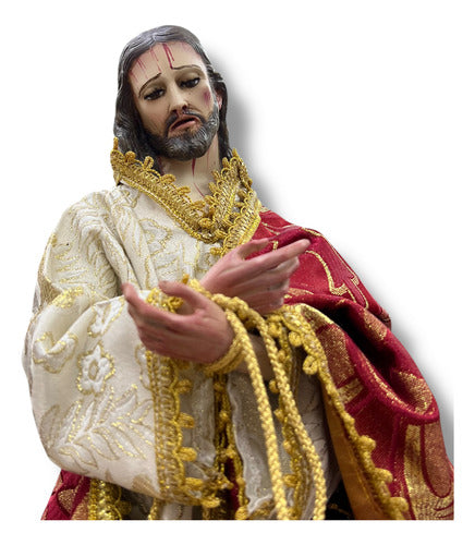 Jesús De Nazaret O Nazareno De Vestir Y Articulado 46cm