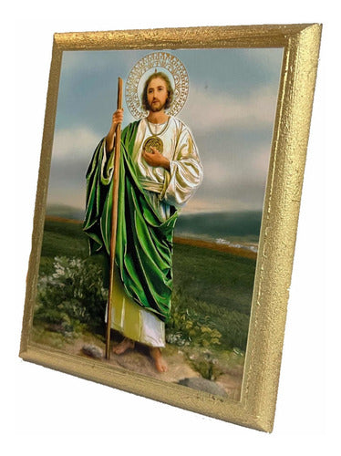Cuadros De San Judas Tadeo 5 Piezas