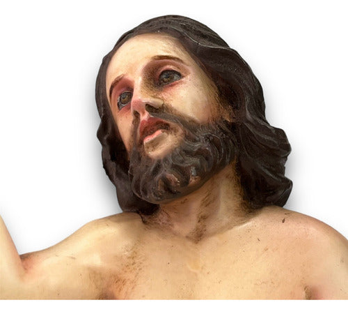 Ánima Del Purgatorio 18cm Talla En Madera