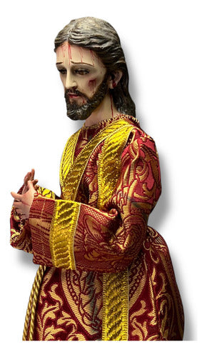 Jesús De Nazaret O Nazareno De Vestir Y Articulado 42cm