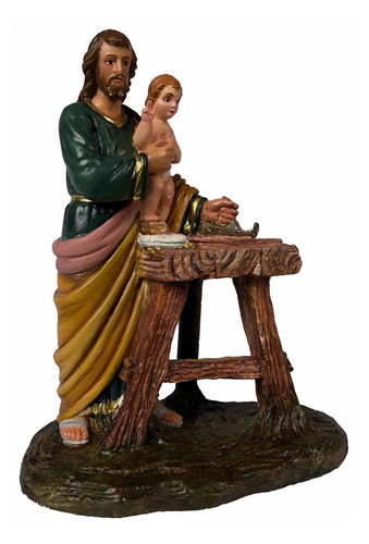 San José Con Mesa De Trabajo Pasta Fina 30cm