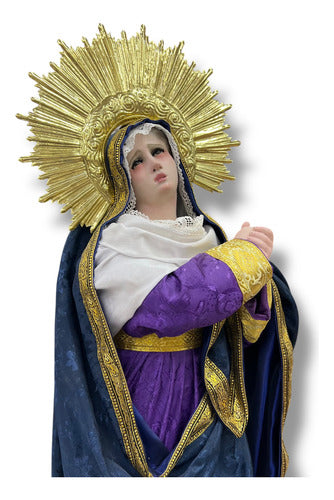 Virgen De Los Dolores Imagen Para Vestir 60cm