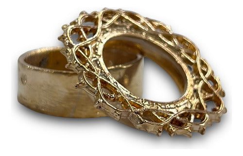 Teca O Relicario Corona De Espinas (porta Reliquia Santos)