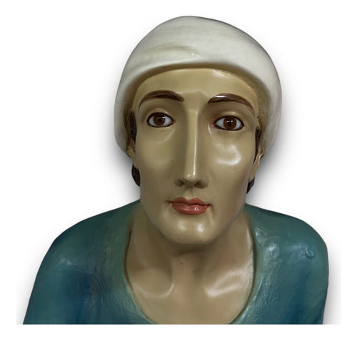 Pastor Con Chivo Para Nacimiento De 80cm