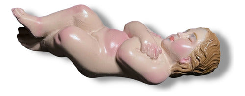 Niño Dios Tallado En Madera 12cm