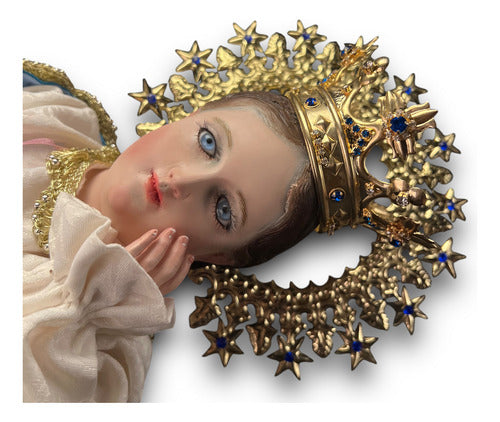 Divina Infantita Bruñida, Barroca Con Accesorios 58cm