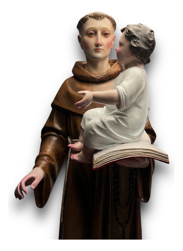San Antonio De Padua Bruñido En Acabado Fino 110cm