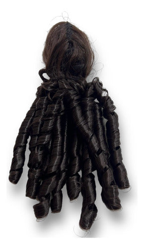 Cabellera Sintética Para Imágenes Religiosas 40cm