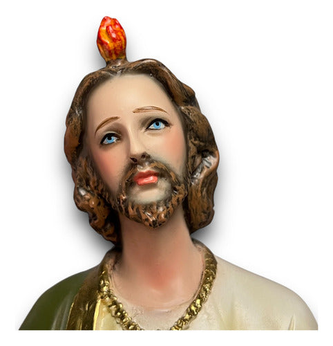 San Judas Tadeo 36cm Filos En Hoja De Oro