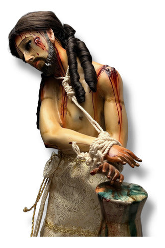 Señor De La Columna Jesús 53cm