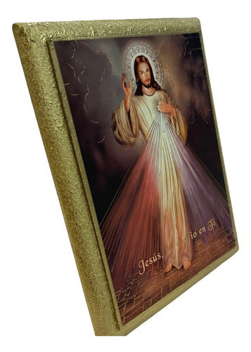 Cuadros Del Señor De La Misericordia 5piezas De 15cm X 12cm