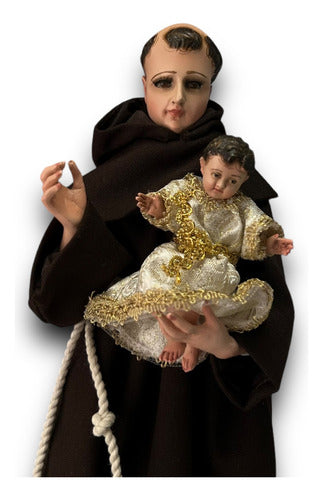 Figura San Antonio De Padua 30cm Para Vestir