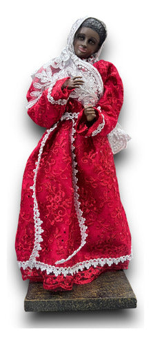 Juego De Reyes Magos 40cm Articulados Con Ropa