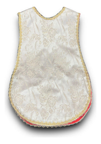Casulla U Ornamento, Vestimenta Para Imágenes De 60cm